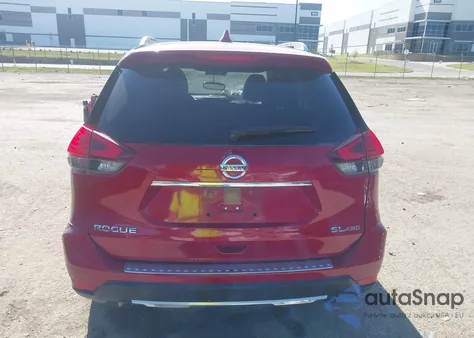 2017 Nissan Rogue Sl из США, поврежденный, VIN JN8AT2MV4HW285697